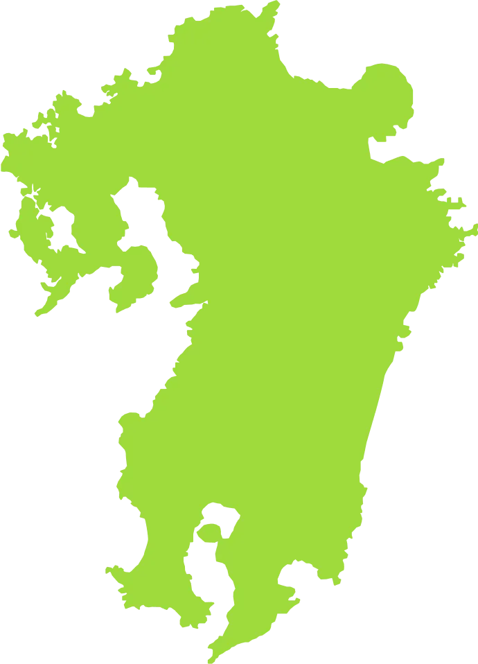 九州の地図